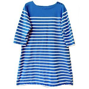 LL Bean Nautical Striped Shift Dress